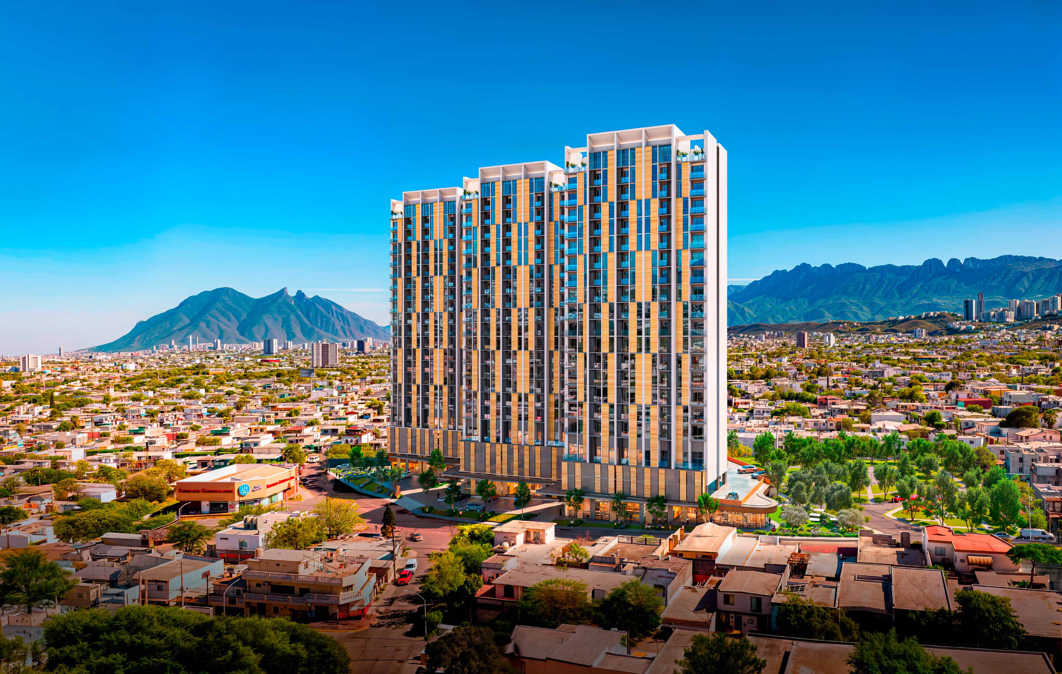 Departamento CU-NA en Cumbres, Monterrey